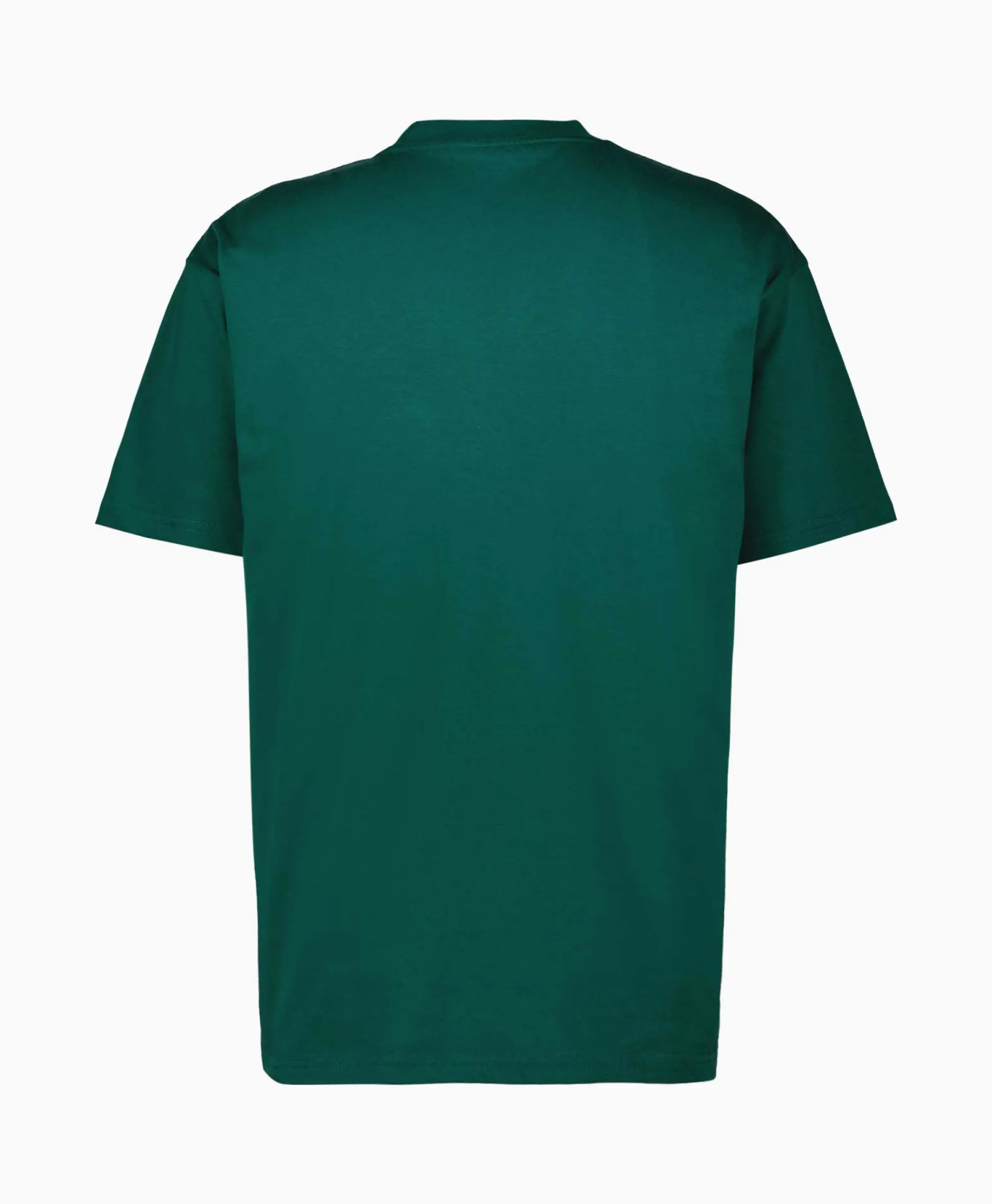 Carhartt Wip T-Shirt S/S Cat Sticker Organic Cotton Groen