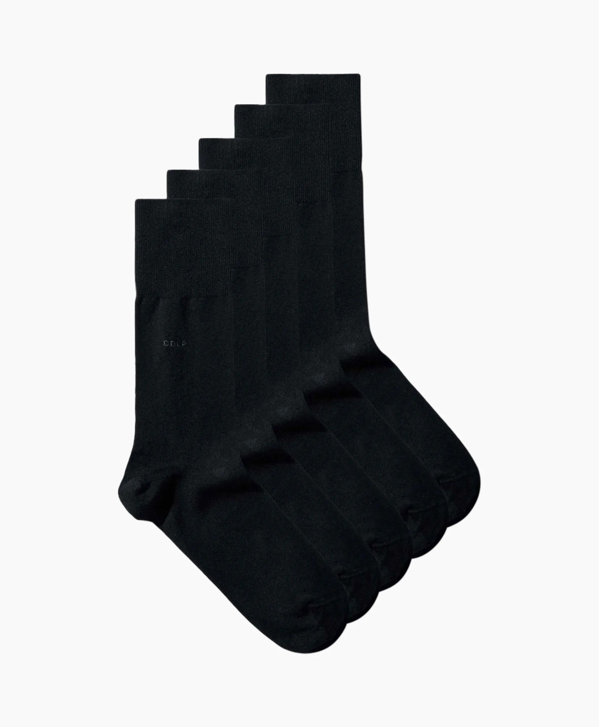Cdlp Sokken 5-Pack Mid Bamboo Zwart