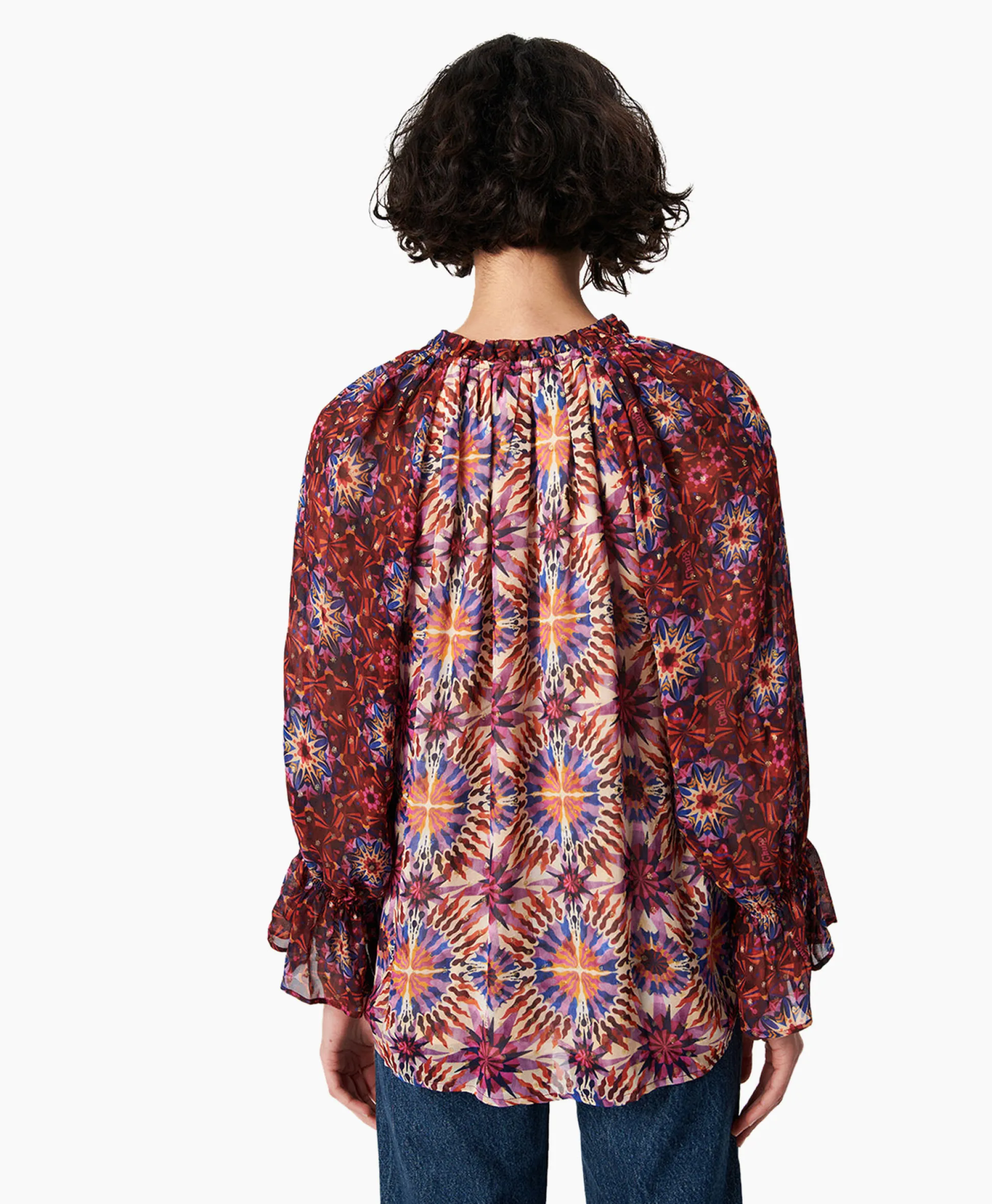 Chufy Blouse Lena Bordeaux