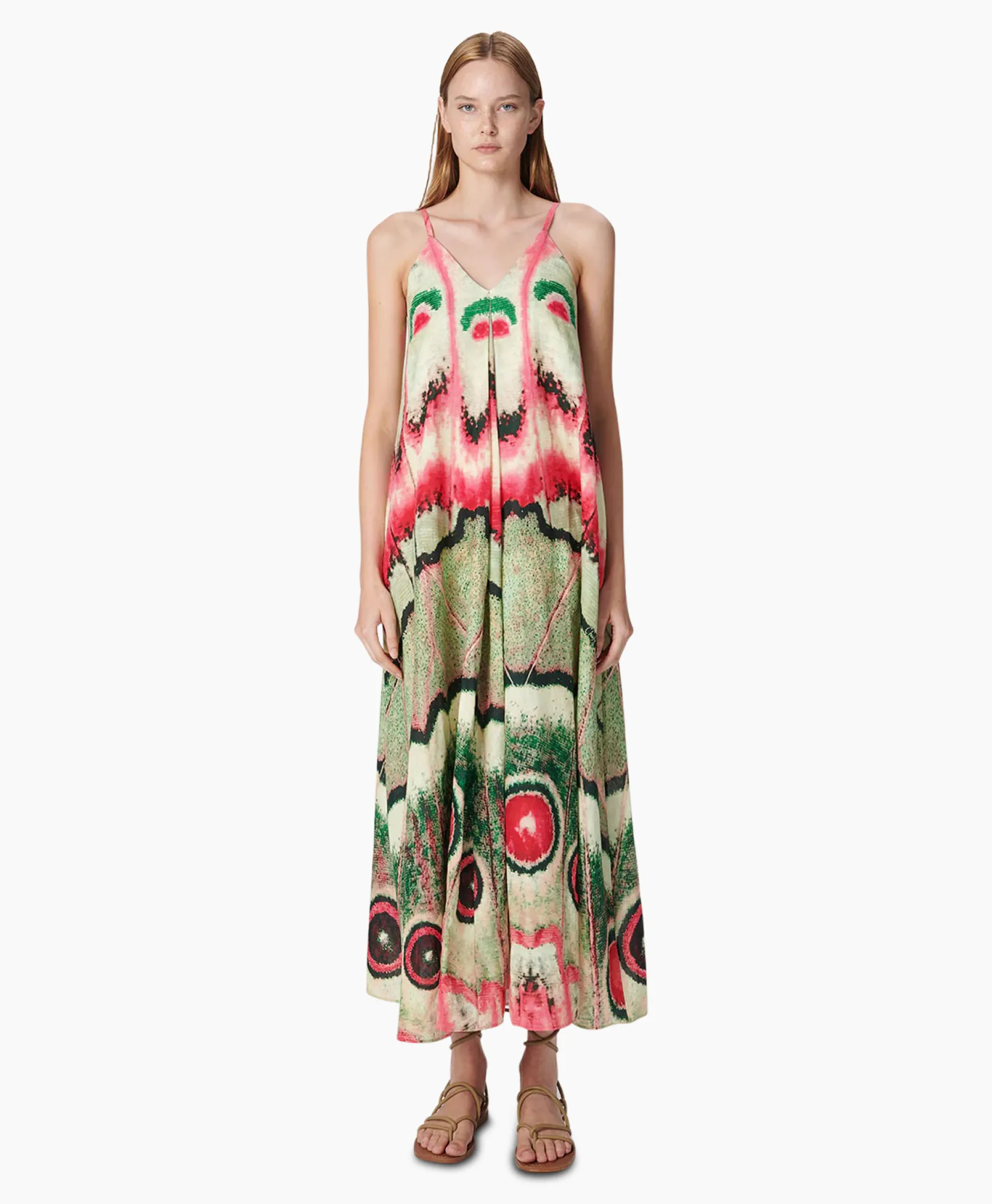 Chufy Maxi Jurk Eden Groen