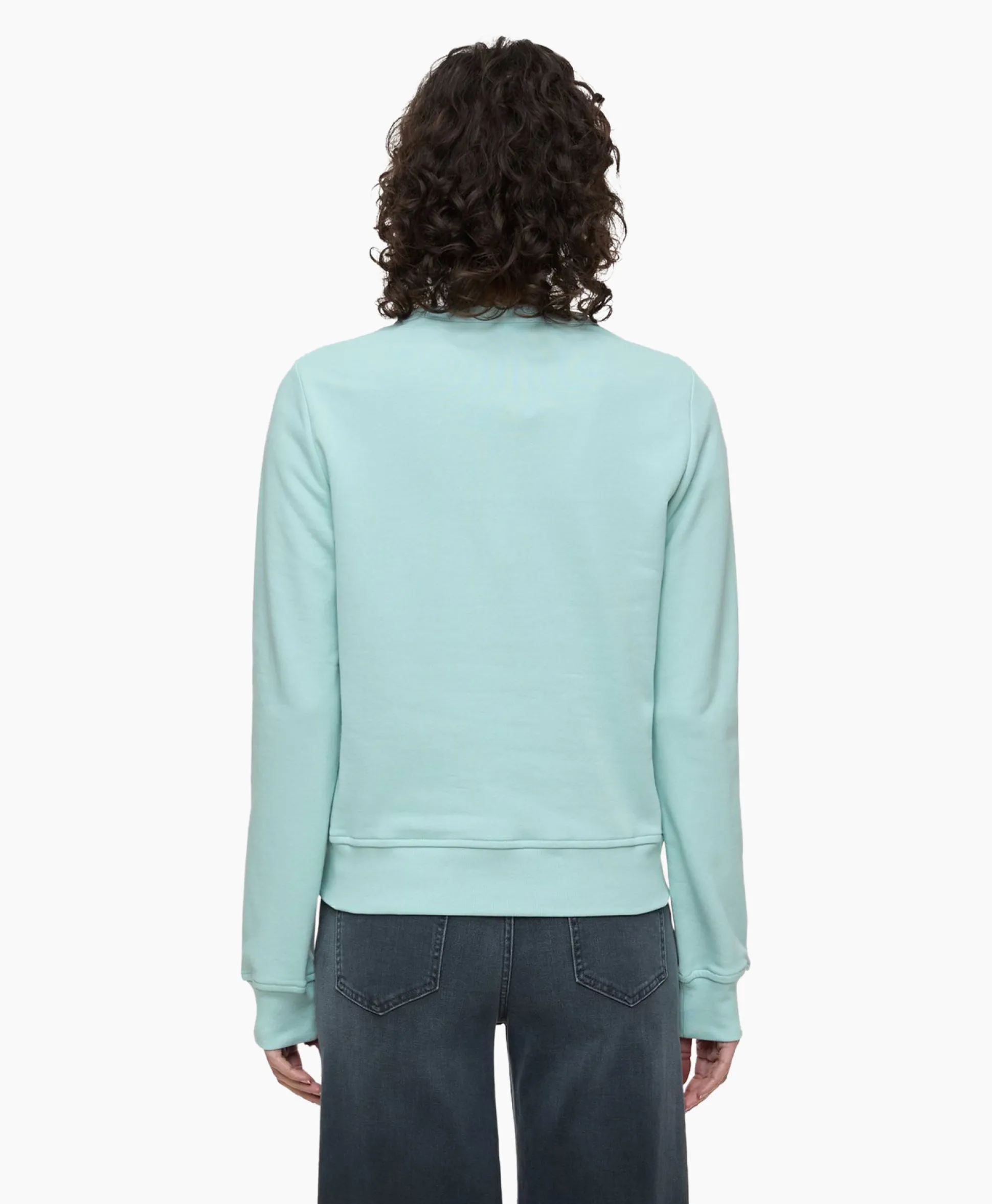 Closed Pullover Fitted Mint