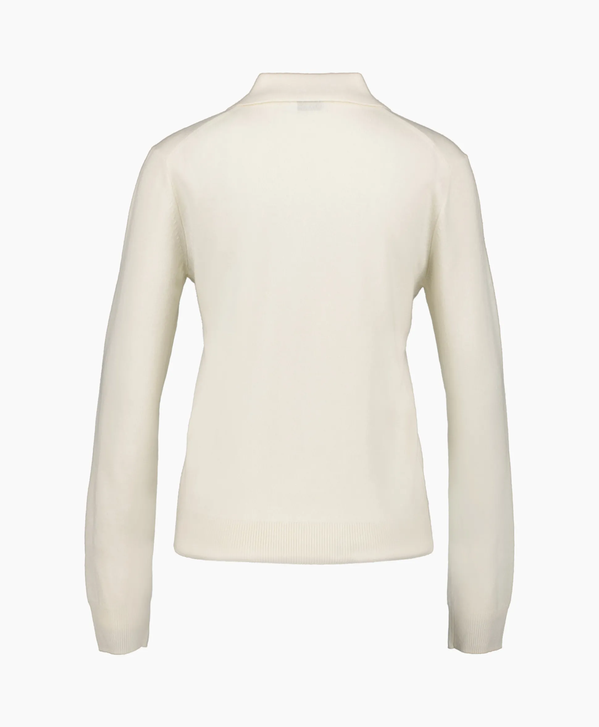 Closed Pullover Polo Longsleeve Off White