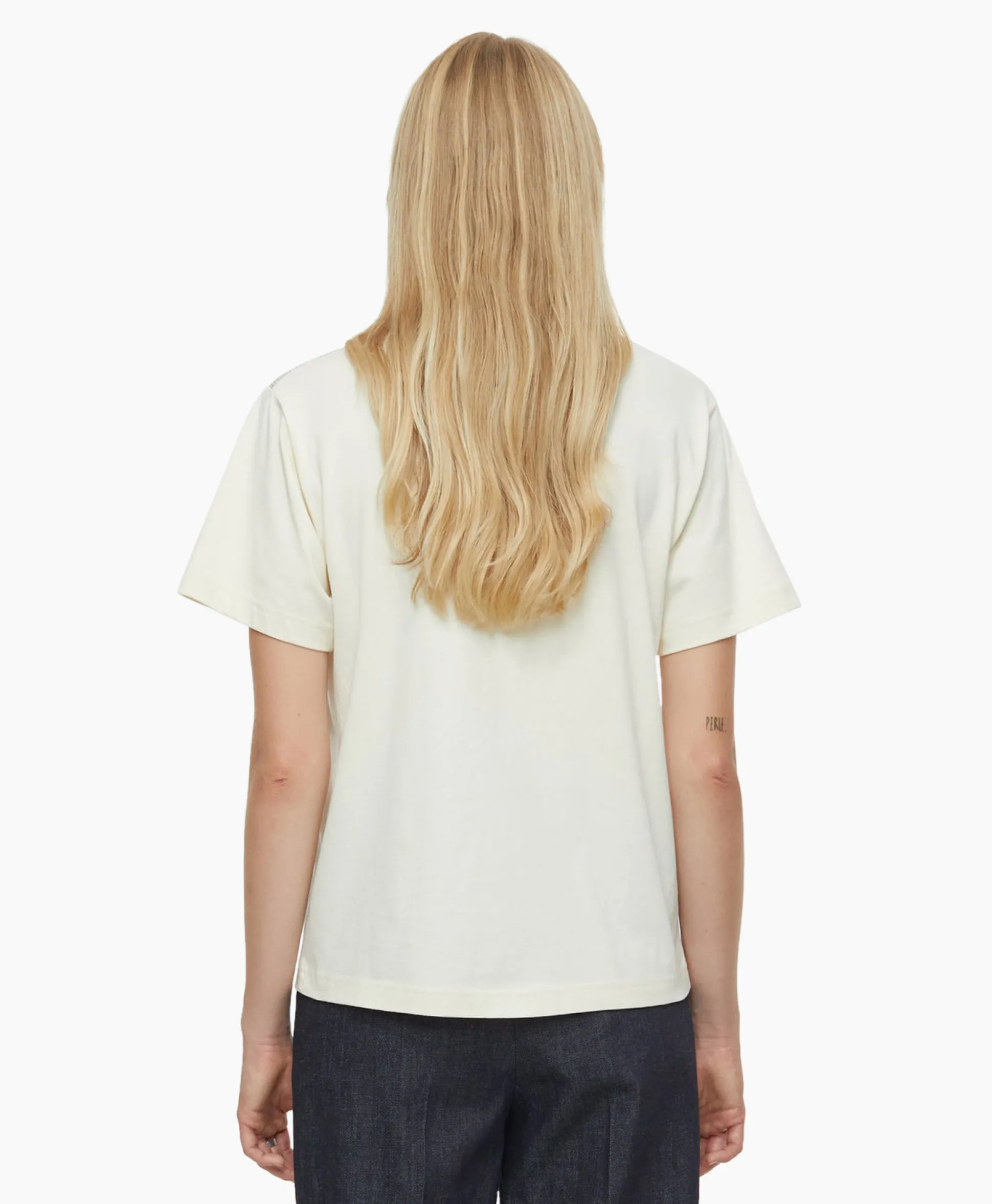 Closed T-Shirt Korte Mouw Basic Ecru