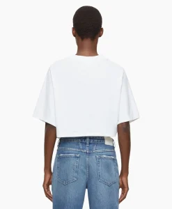 Closed T-Shirt Korte Mouw Wrap Wit
