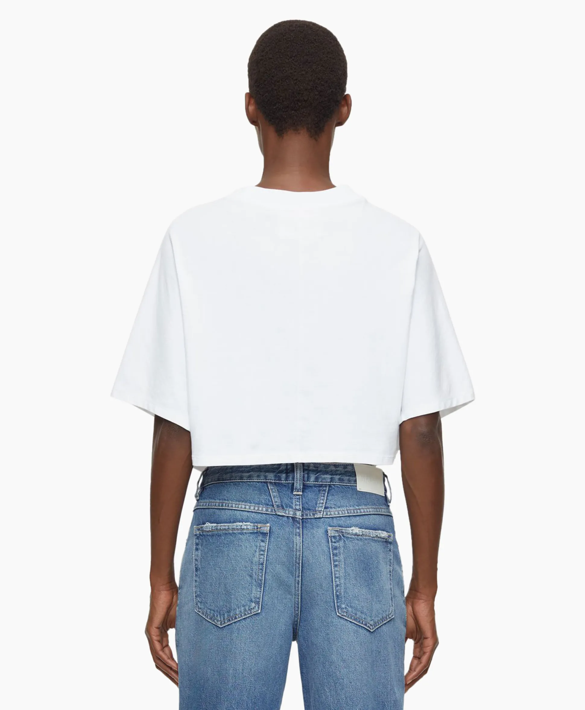 Closed T-Shirt Korte Mouw Wrap Wit