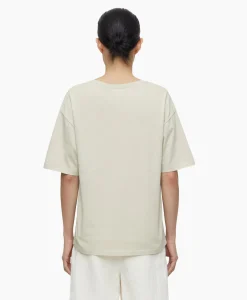 Closed T-Shirt Korte Mouw V-Neck Short Sleeve Ivoor / Naturel