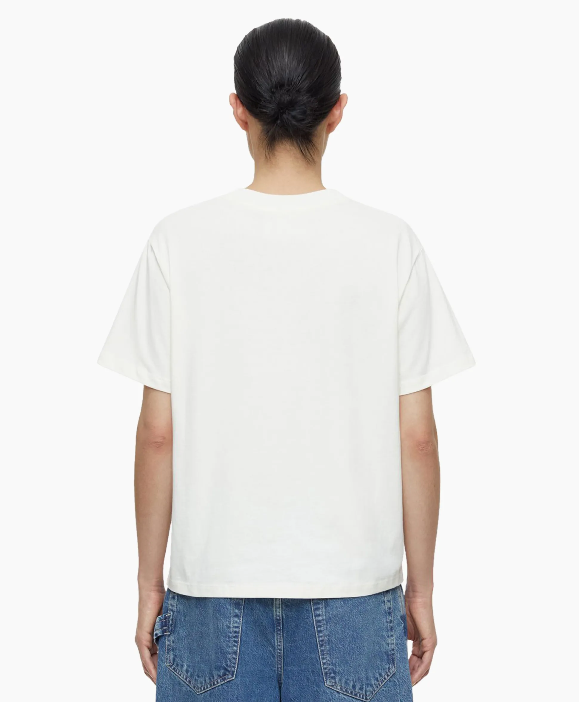Closed T-Shirt Korte Mouw Printed Ecru
