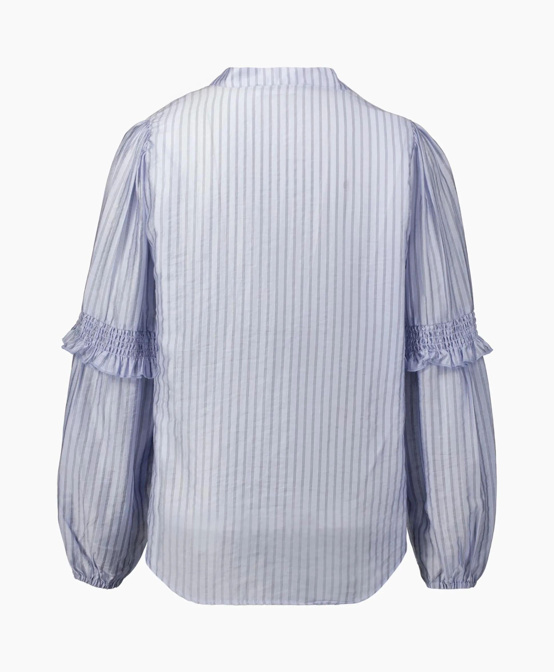 Co'Couture Blouse Sami Stripe Licht Blauw