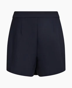 Co'Couture Minirok Vola Wrap Skort Donker Blauw