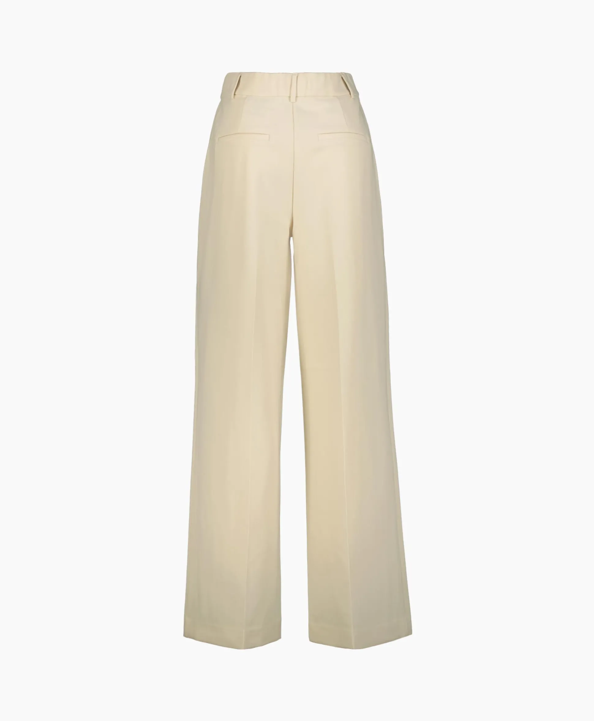 Co'Couture Pantalon Vola Long Pleat Beige