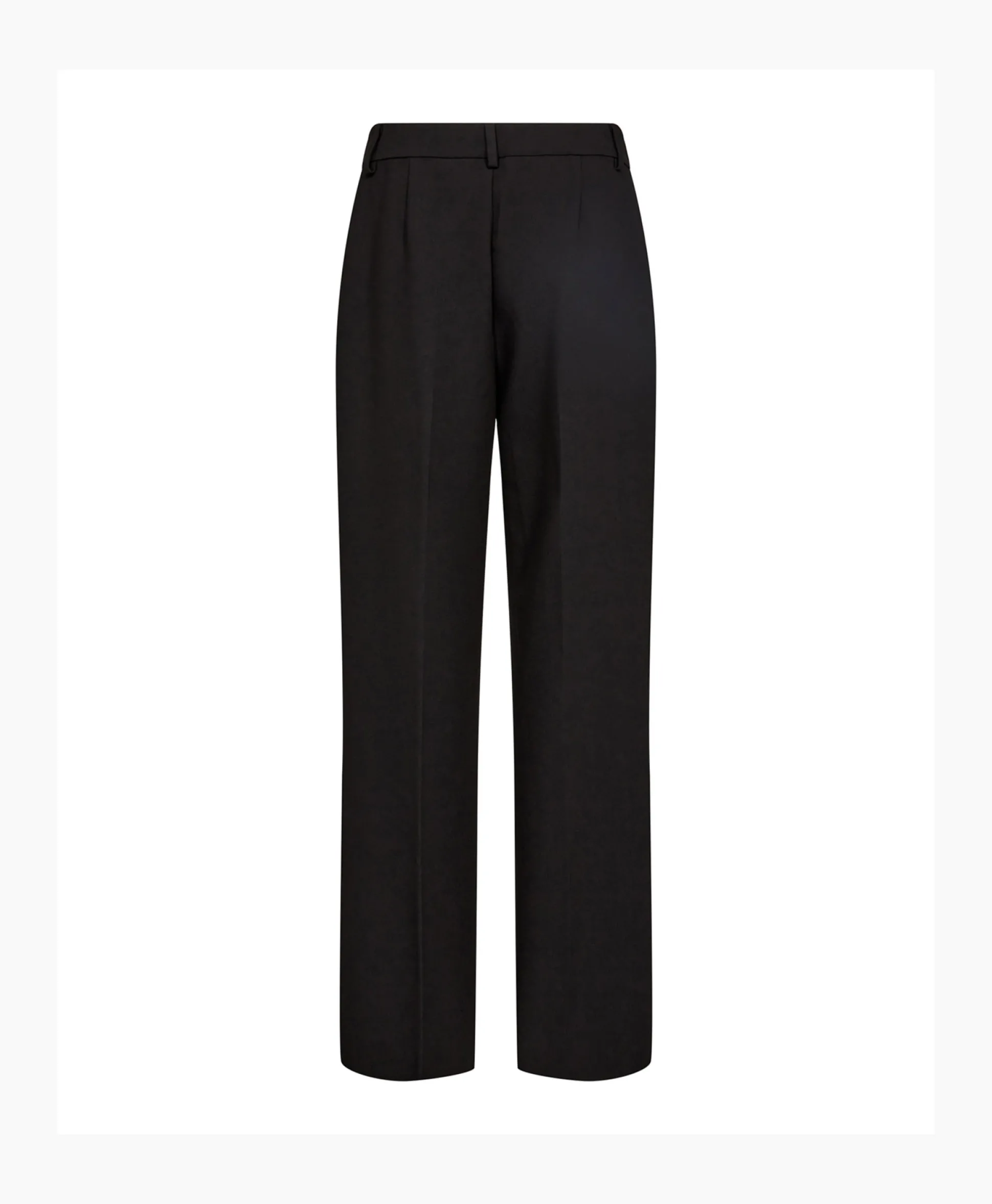 Co'Couture Pantalon Vola Wide Zwart
