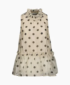 Co'Couture Top Drewcc Dot Halterneck Zwart
