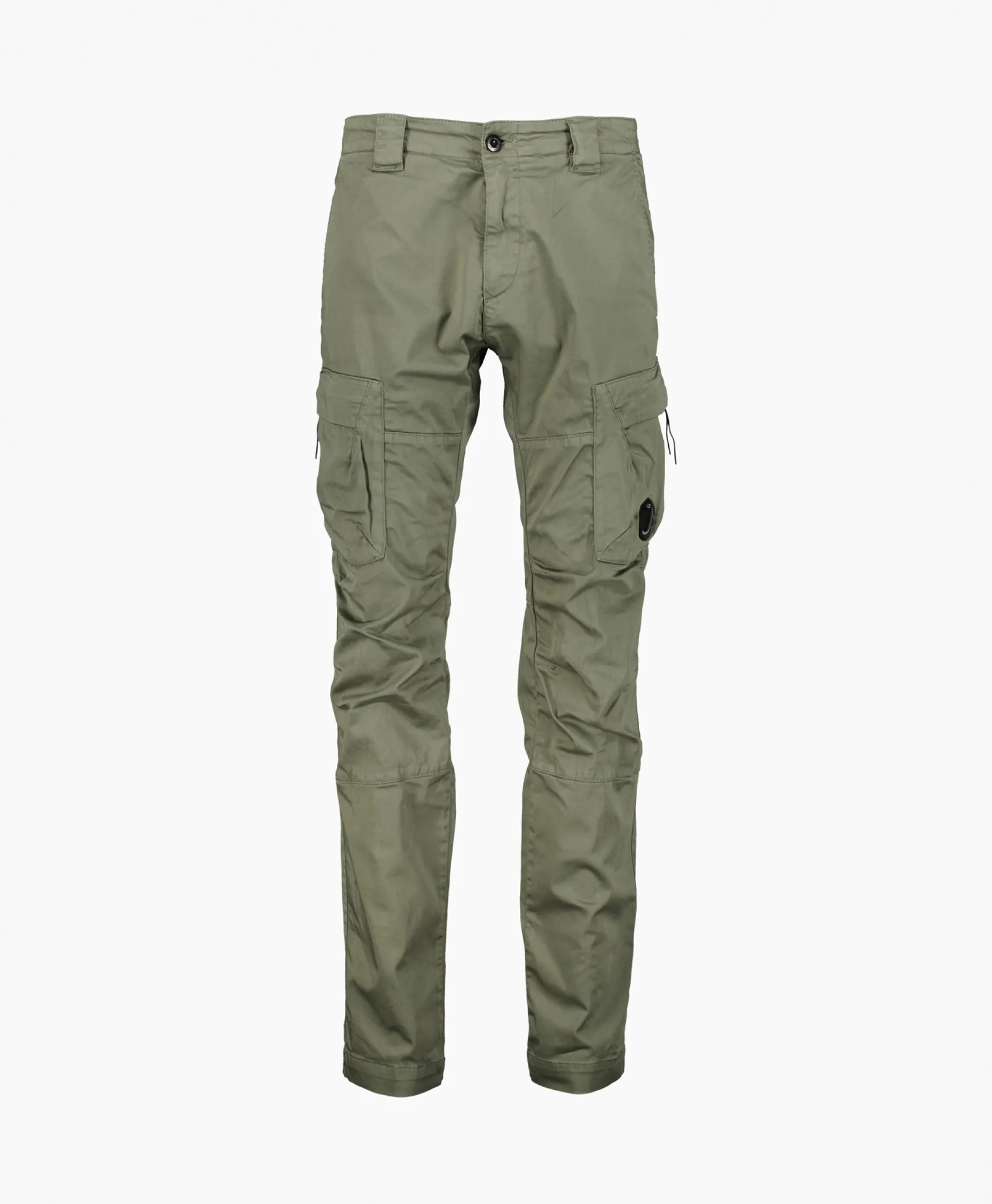 Cp Company Cargobroek Stetch Sateen Ergonomic Groen