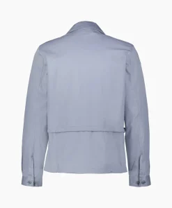 Cp Company Overhemd Metropolis Garbadine Pocket Shirt Blauw