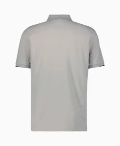 Cp Company Polo Metropolis Stretch Piquet Grijs