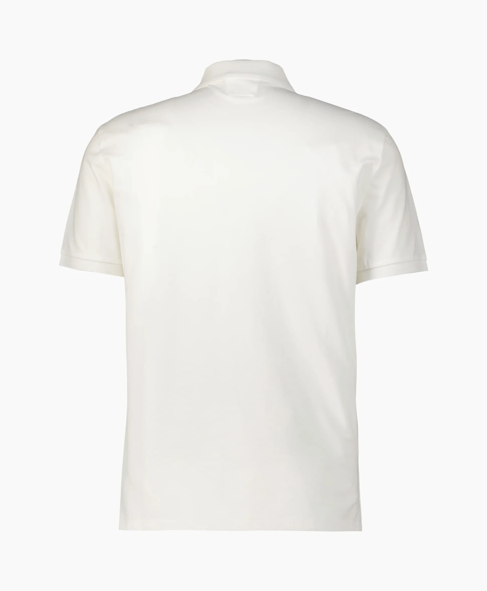 Cp Company Polo Stretch Piquet Regular Wit