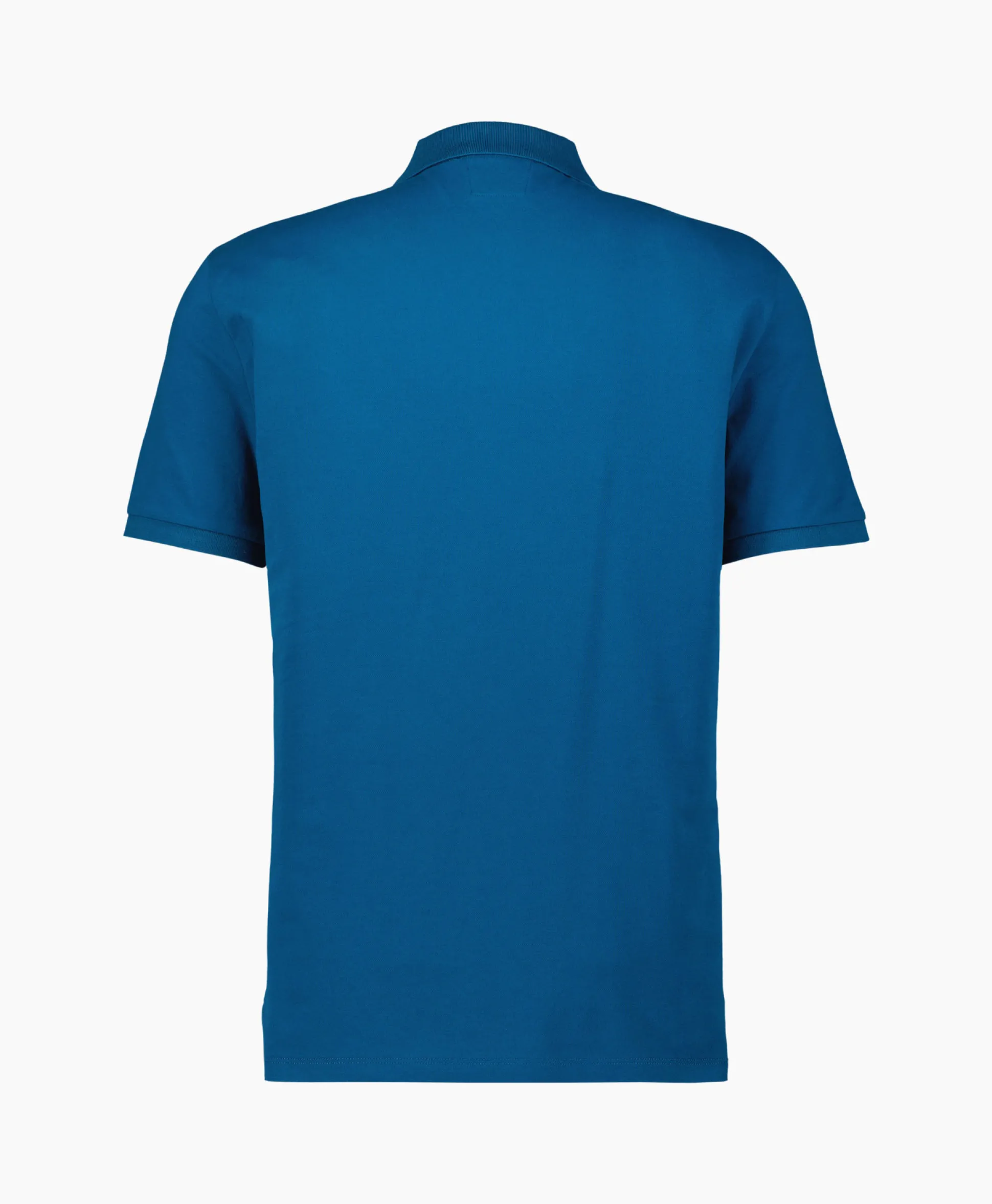 Cp Company Polo Stretch Piquet Regular Blauw