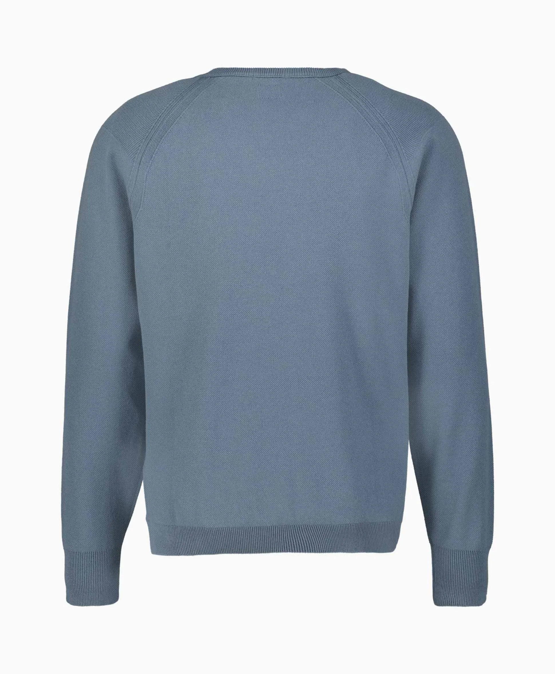 Cp Company Pullover Metropolis Cotton Stretch Blauw