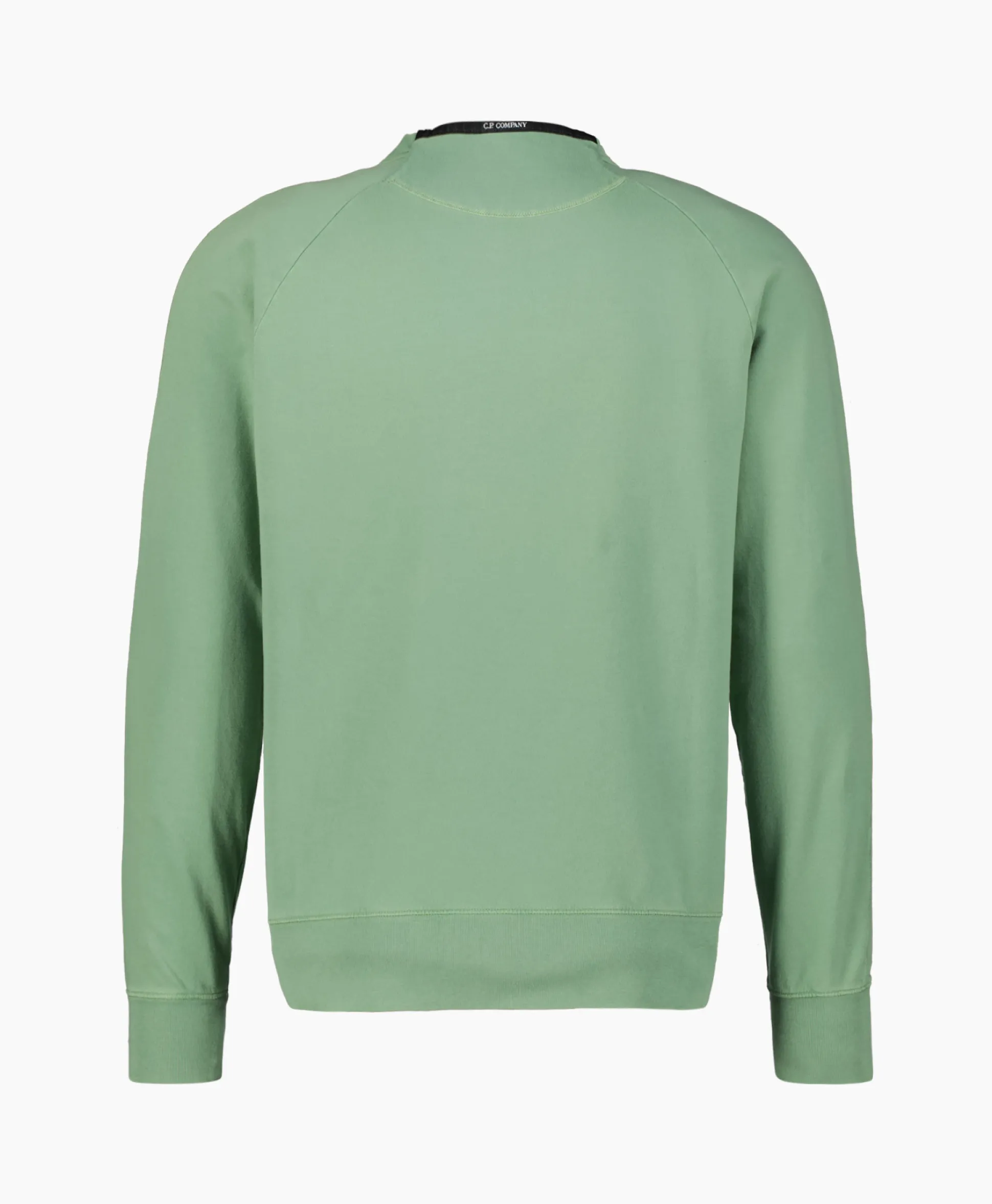 Cp Company Sweater Light Fleece Logo Groen