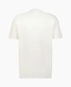 Cp Company T-Shirt Korte Mouw Jersey Artisinal Card Wit