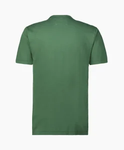 Cp Company T-Shirt Korte Mouw Jersey Flap Pocket Groen