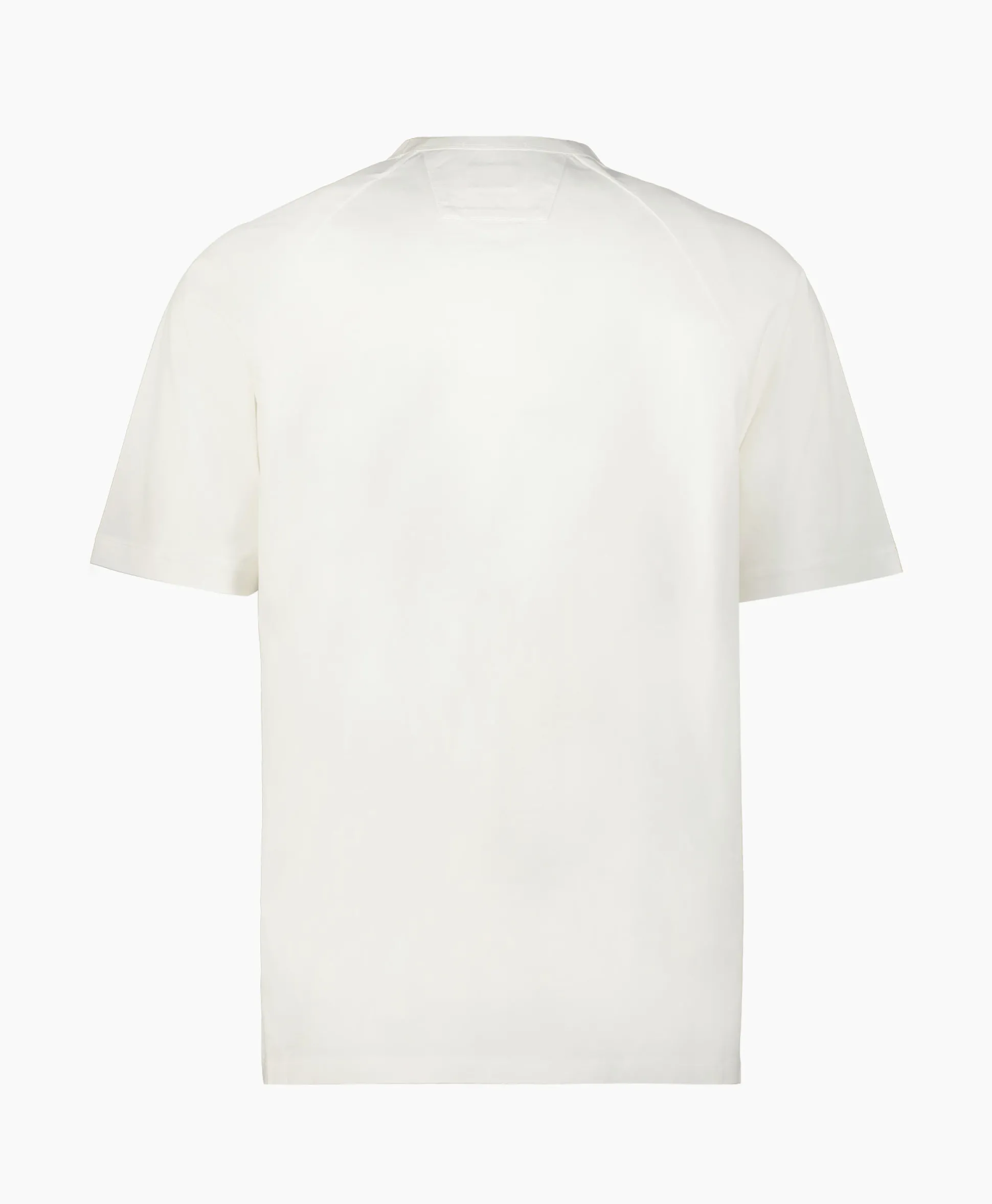 Cp Company T-Shirt Metropolis Jersey Logo Wit