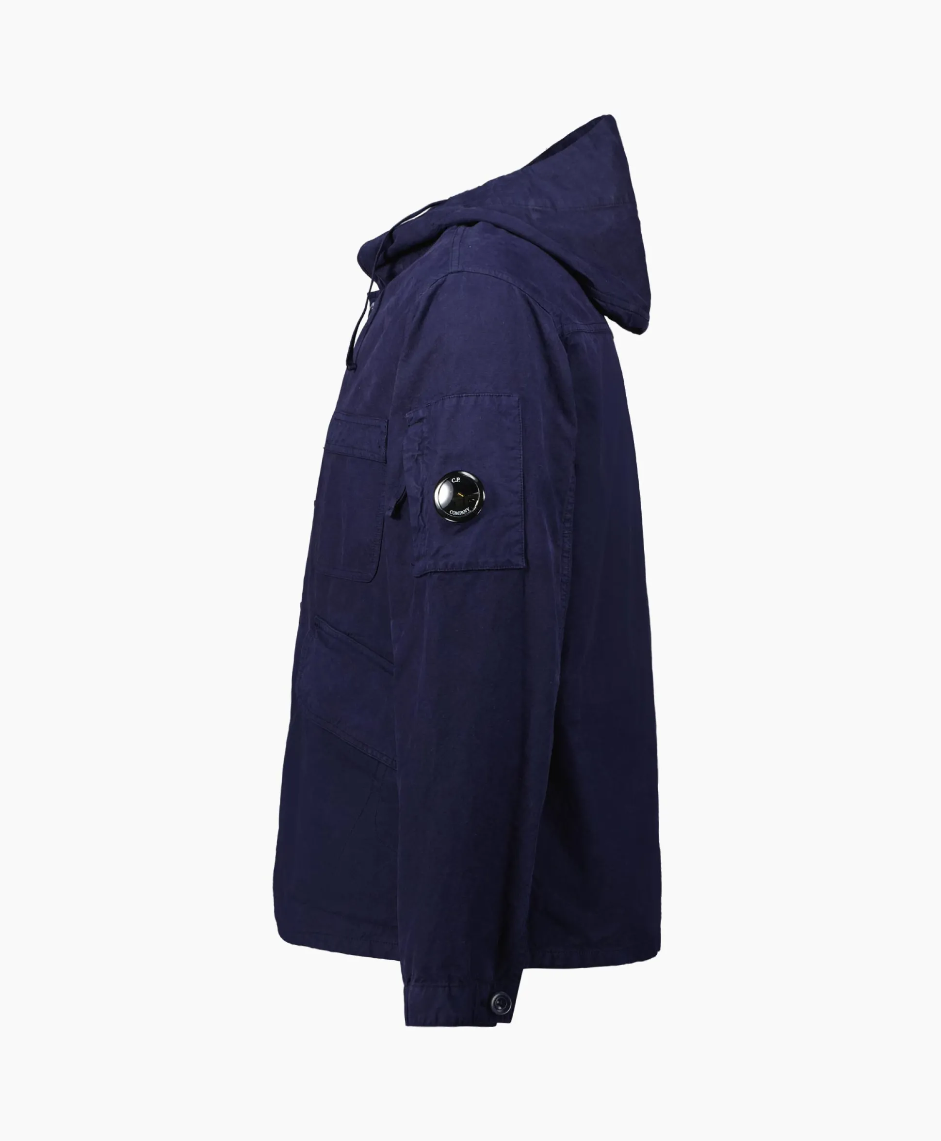 Cp Company Vest B Hooded Jacket Donker Blauw