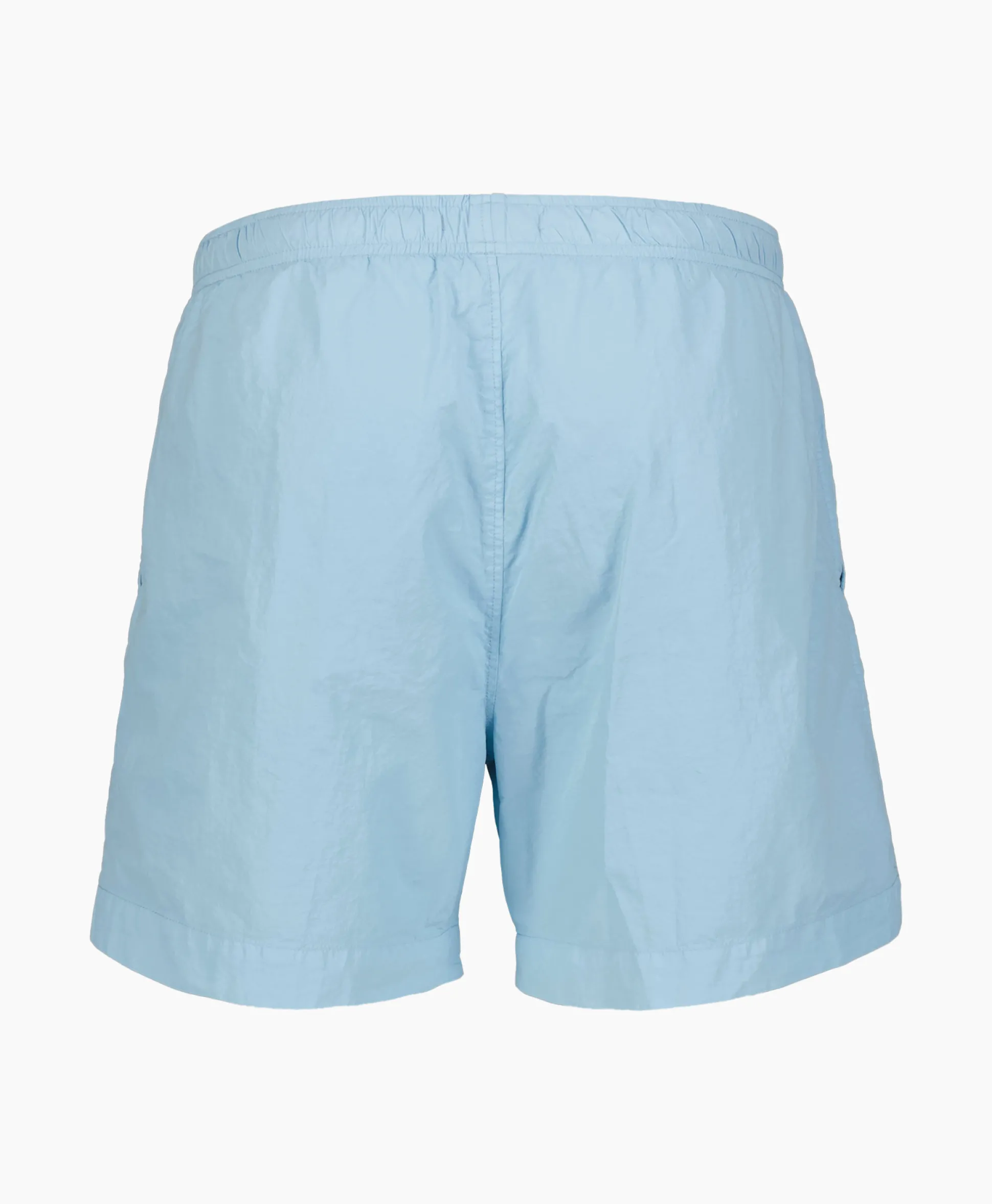Cp Company Zwembroek Flatt Nylon Utility Licht Blauw