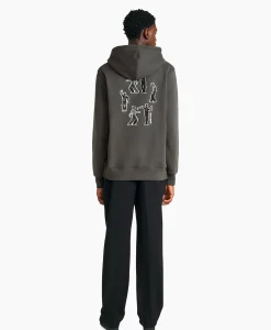 Daily Paper Hoodie Halim Donker Grijs