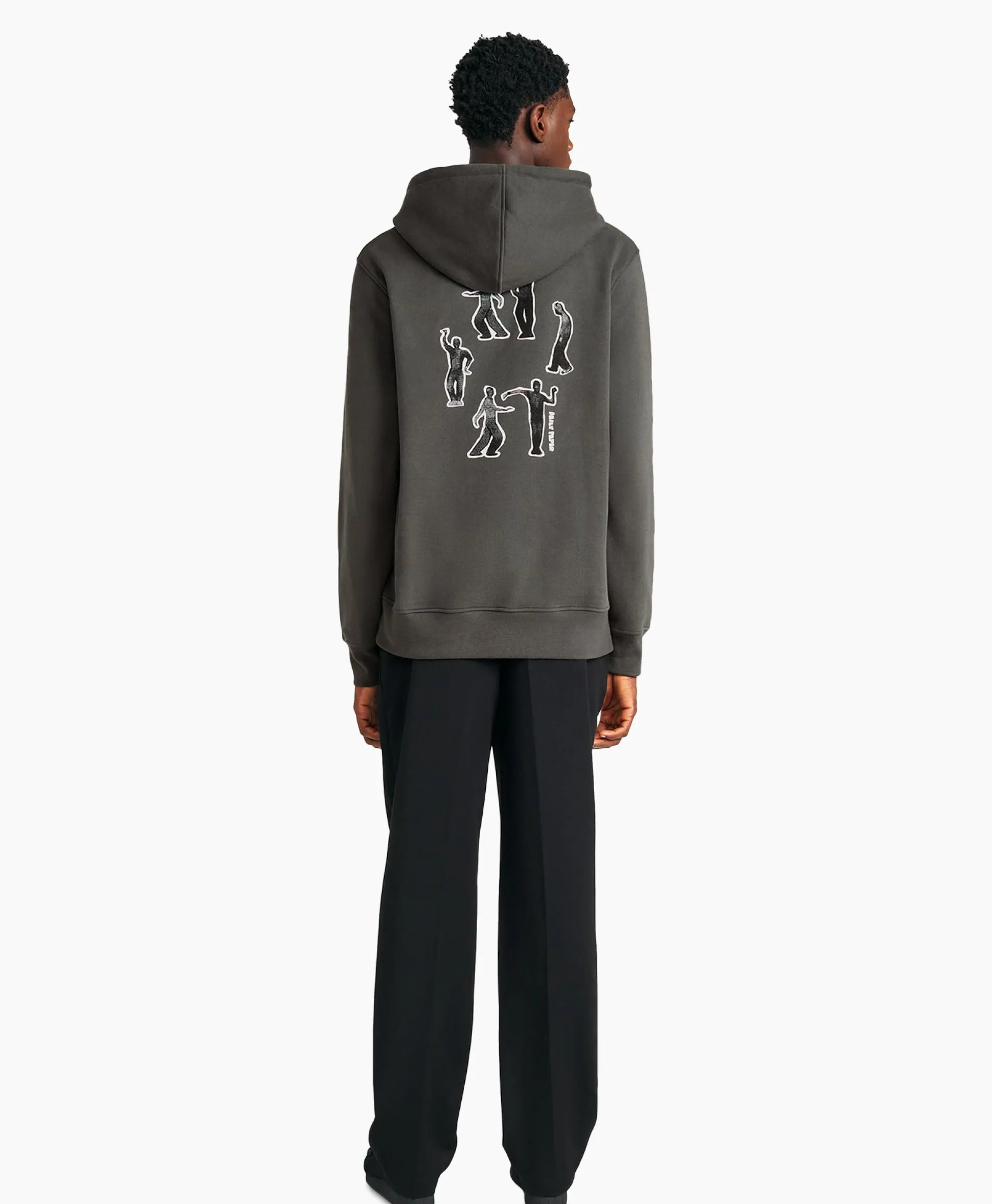 Daily Paper Hoodie Halim Donker Grijs