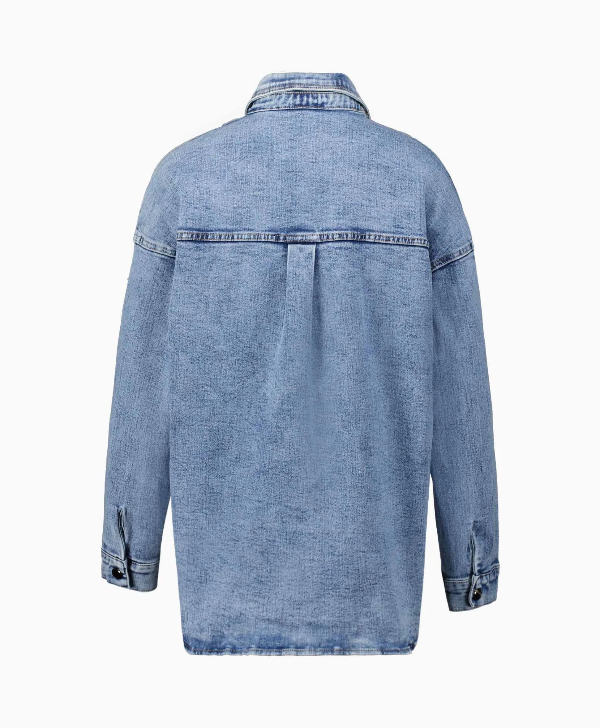 D'Arc Blouse Cunro Licht Blauw