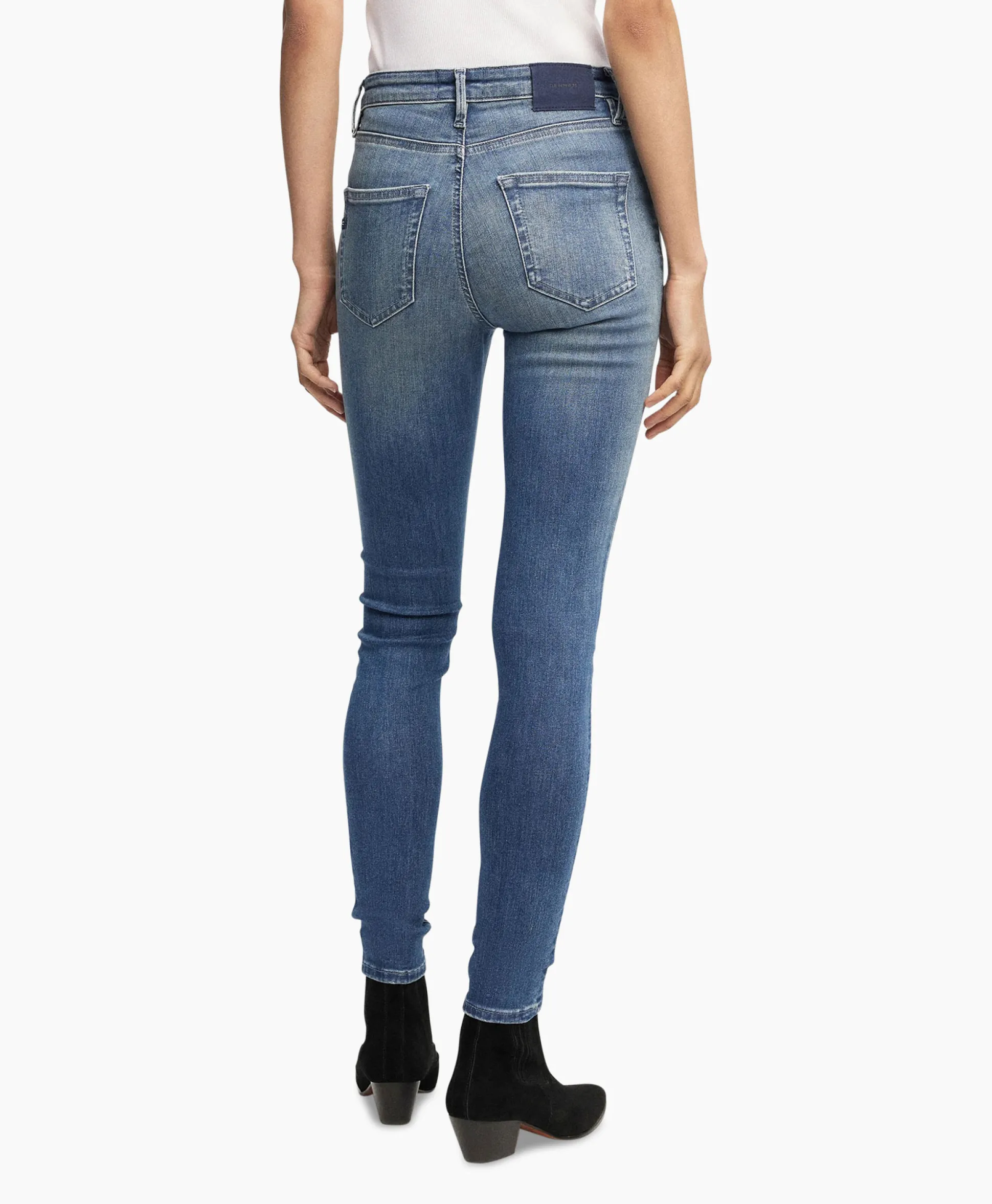 Denham Jeans Azumi Fmmb Off White