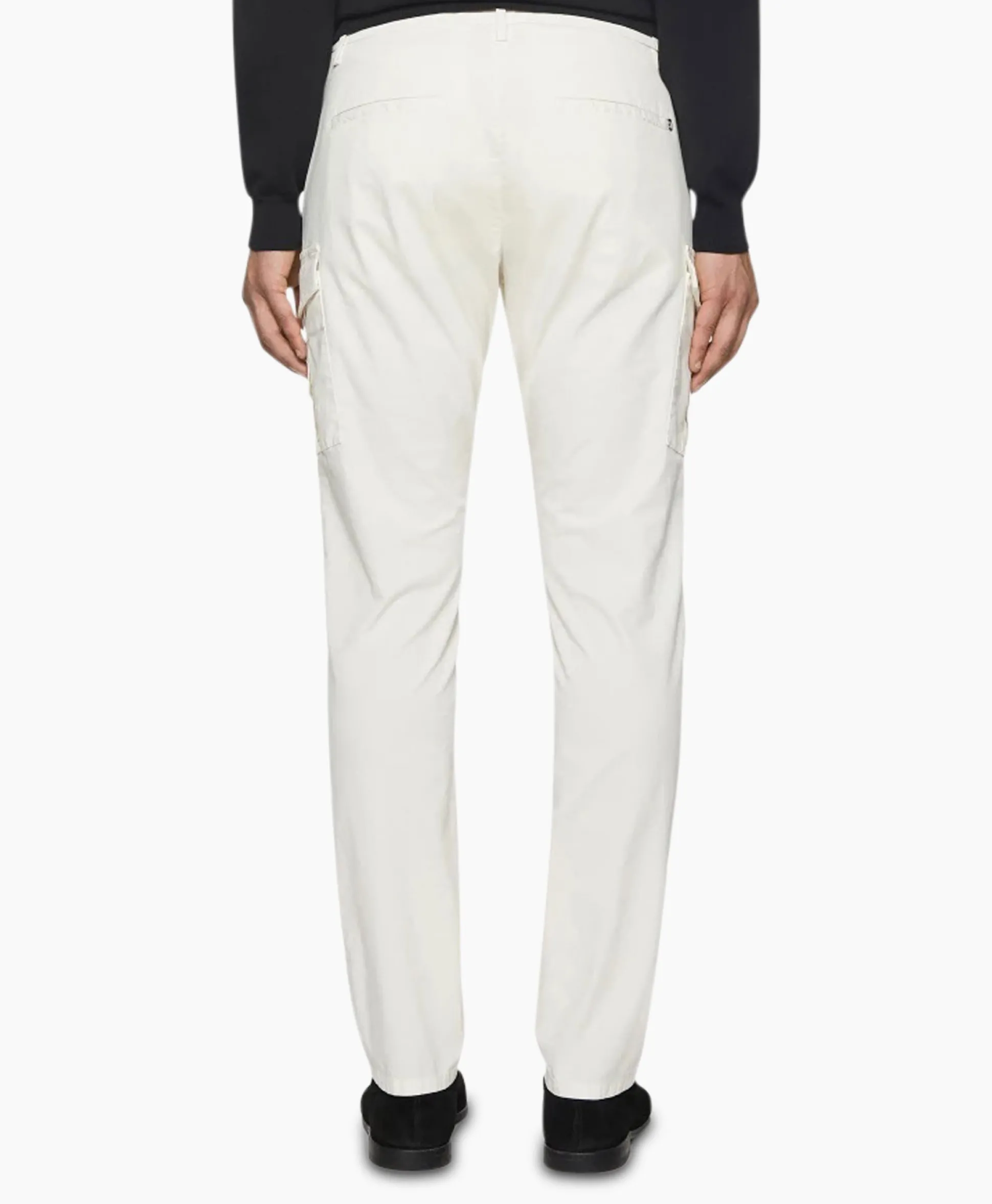 Dondup Pantalon Eddy Slimfit Donker Grijs