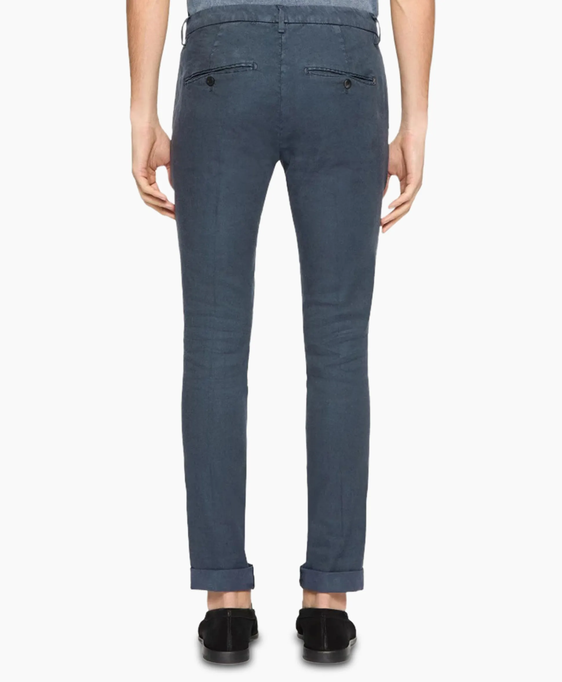 Dondup Pantalon Gaubert Slimfit Blauw