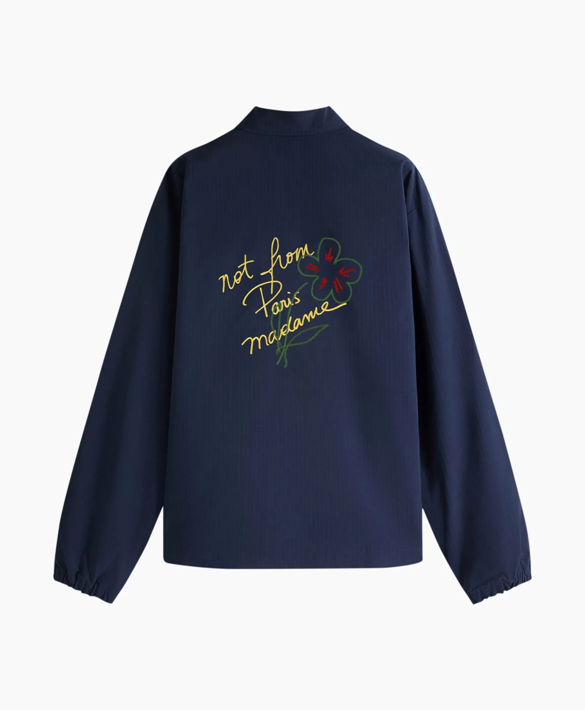 Drole De Monsieur Jack La Veste Slogan Esquisse Donker Blauw