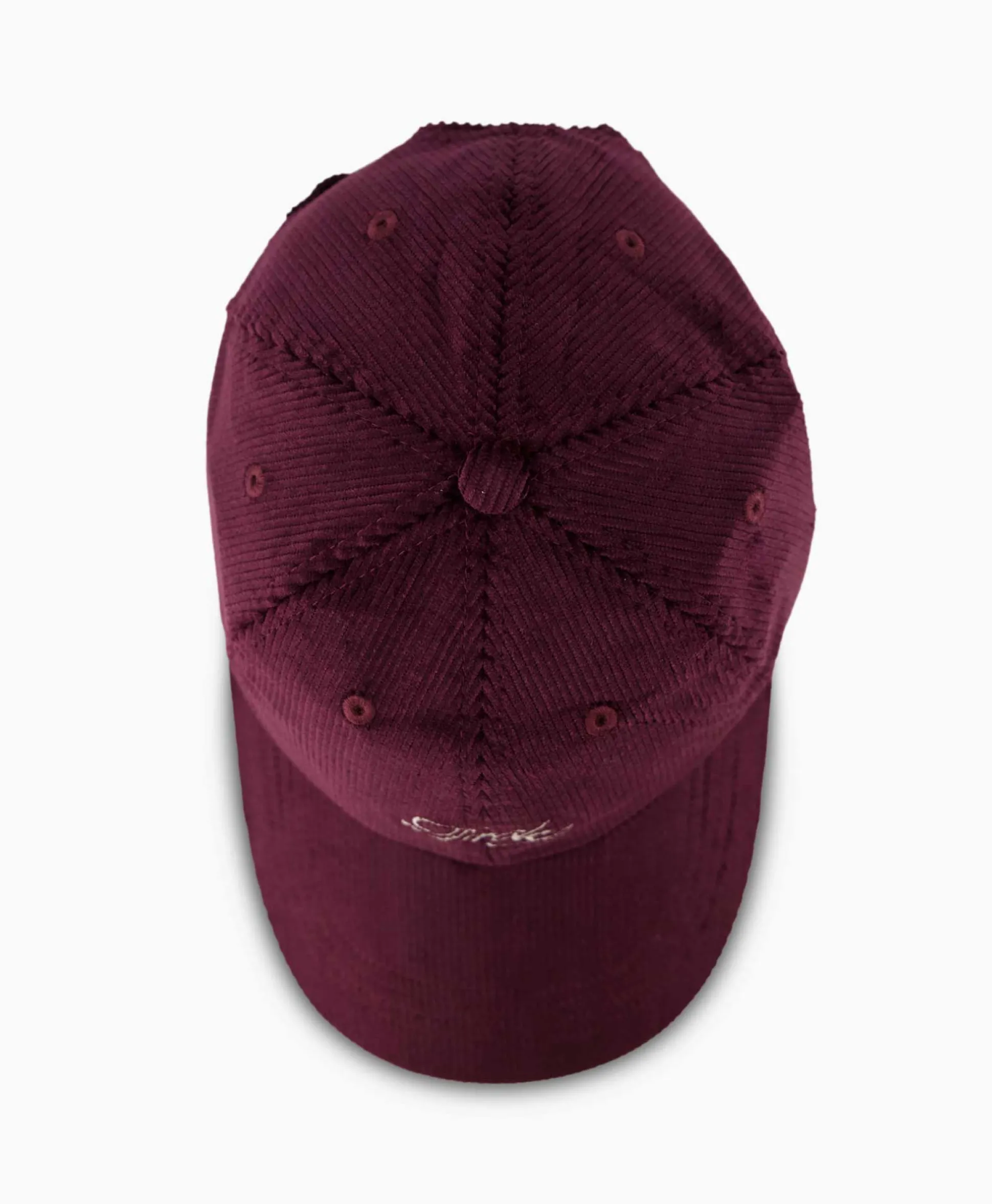 Drole De Monsieur Pet La Casquette Corduroy Donker Rood