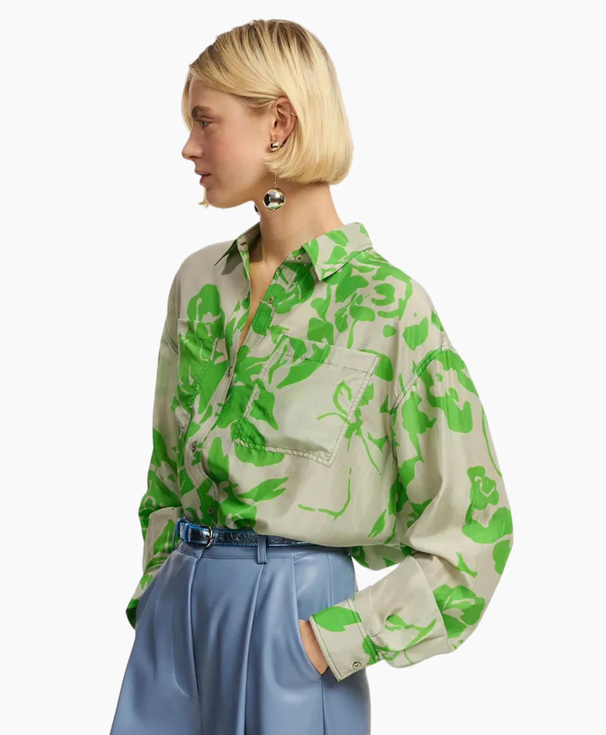 Essentiel Antwerp Blouse Forgetmenot Groen