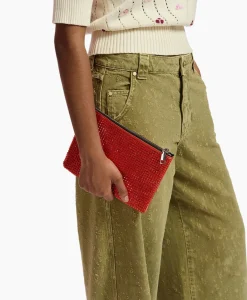 Essentiel Antwerp Clutch Folilo Rood