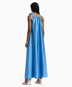 Essentiel Antwerp Maxi Jurk Famson Blauw