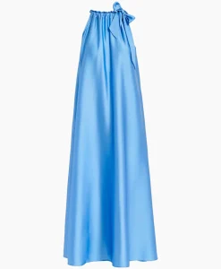 Essentiel Antwerp Maxi Jurk Famson Blauw
