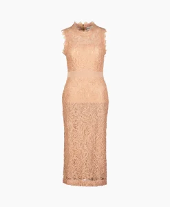 Essentiel Antwerp Midi Jurk Emery Pink