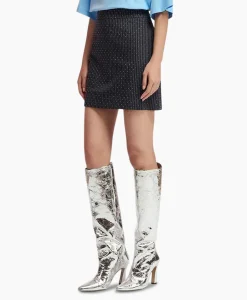 Essentiel Antwerp Minirok Faskia Blauw