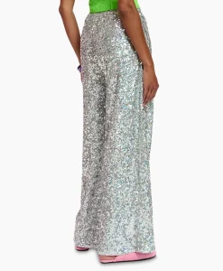 Essentiel Antwerp Pantalon Fences Zilver