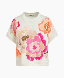 Essentiel Antwerp Pullover Floraly Off White