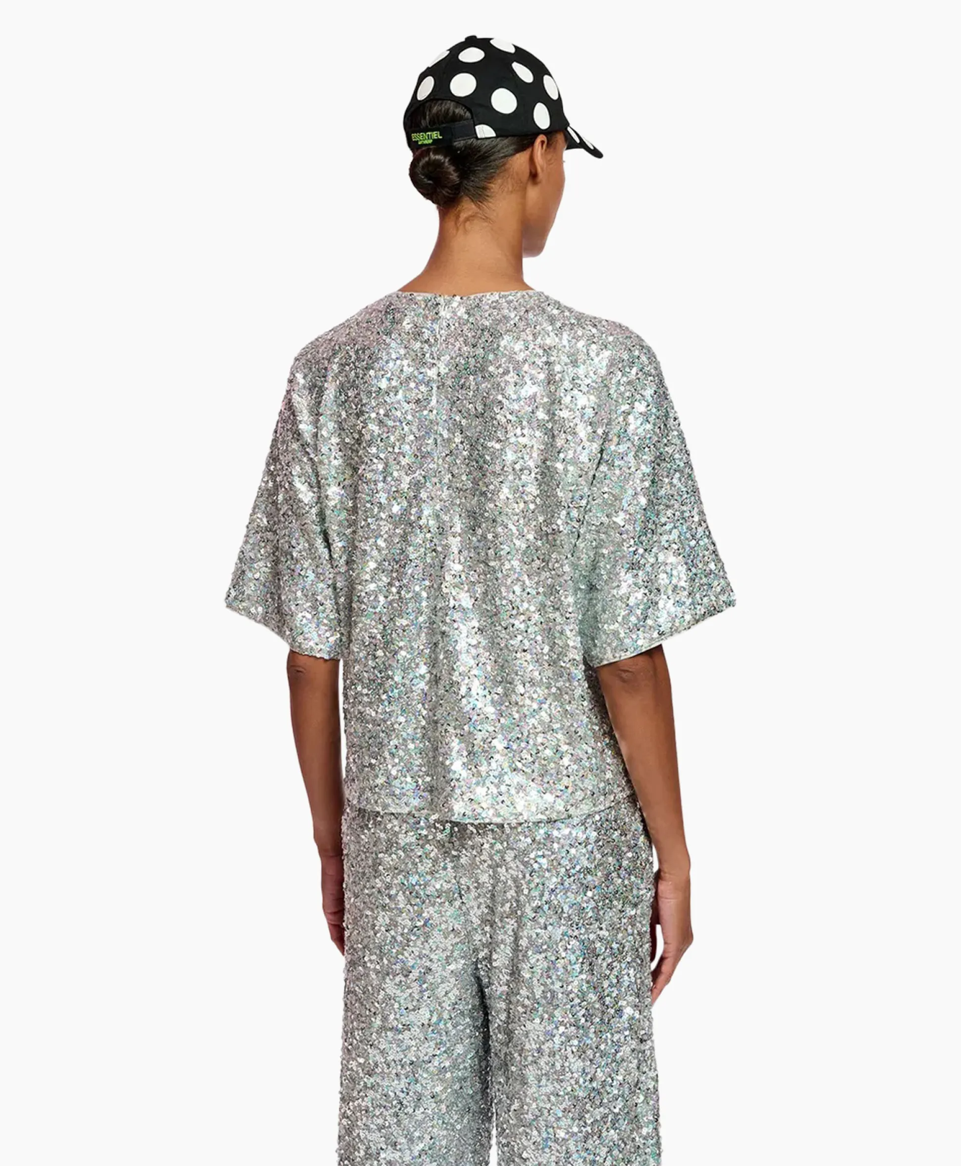 Essentiel Antwerp Top Ferras Zilver