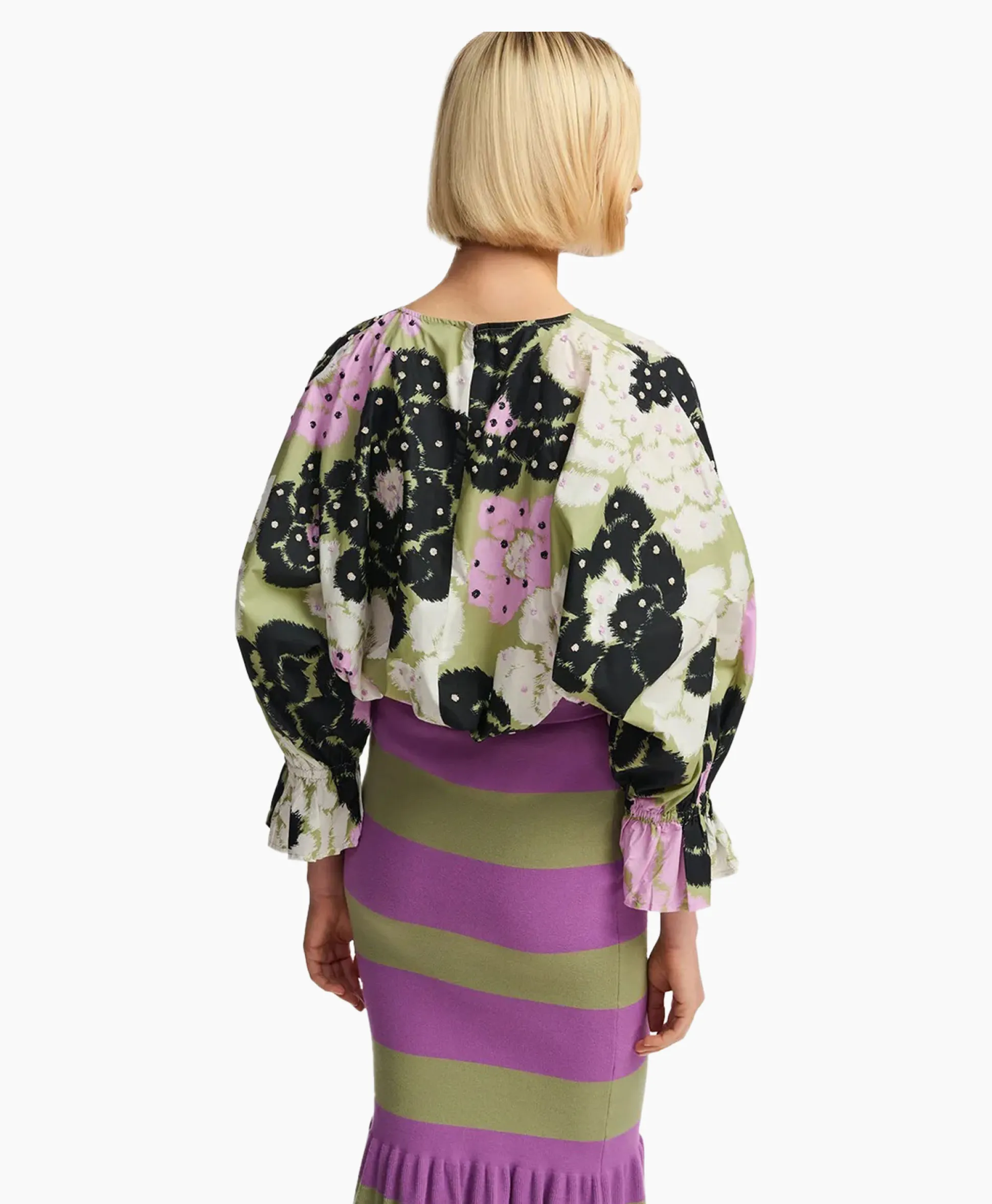 Essentiel Antwerp Top Fulberry Licht Groen