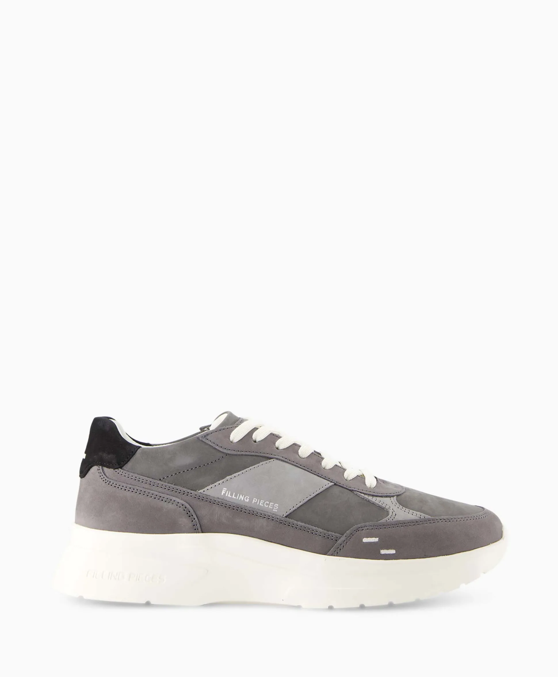 Filling Pieces Sneaker Jet Runner Donkergrijs