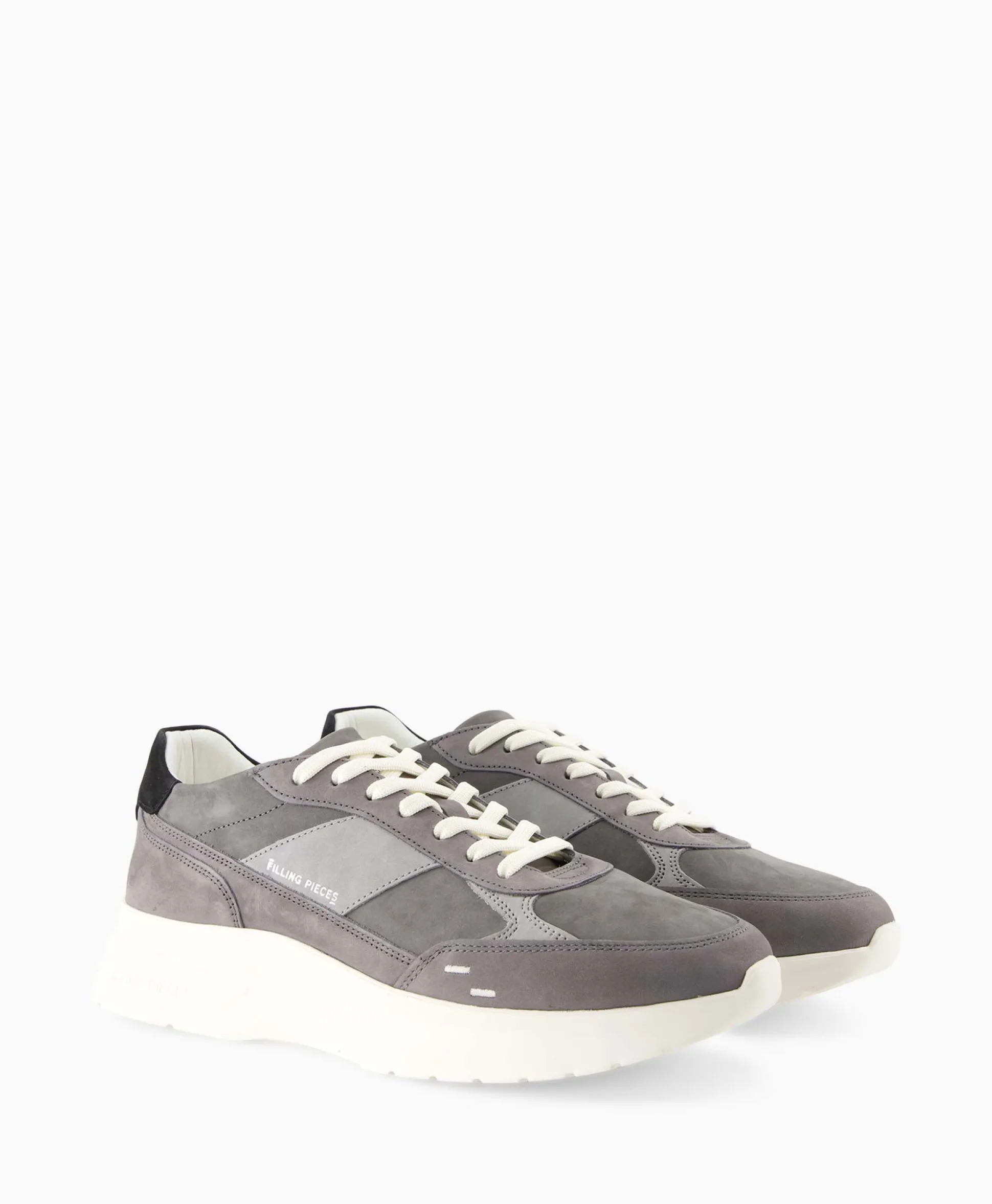 Filling Pieces Sneaker Jet Runner Donkergrijs
