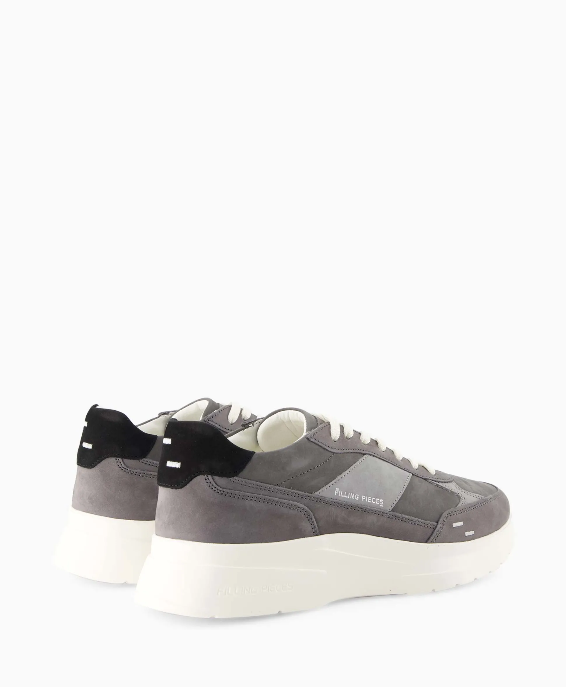 Filling Pieces Sneaker Jet Runner Donkergrijs