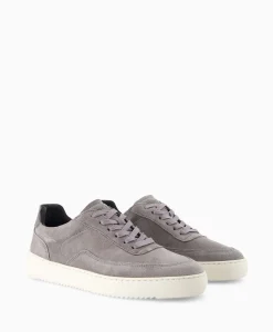 Filling Pieces Sneaker Mondo Suede Organic Grijs
